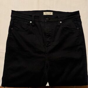 Madewell Women’s Black 10” High Rise Denim Jeans
